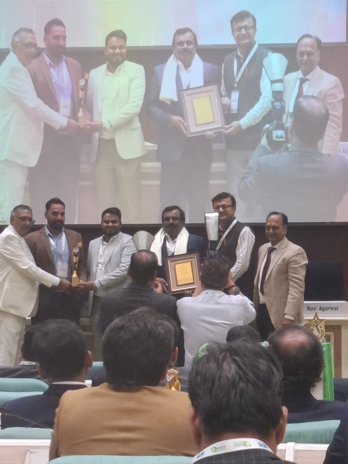 Official Award Trophy & Citation of Honour